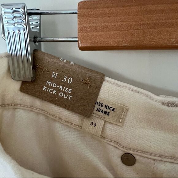 NWT Madewell Kick Out Crop Jeans in Vintage Canvas Wash - Picture 11 of 12